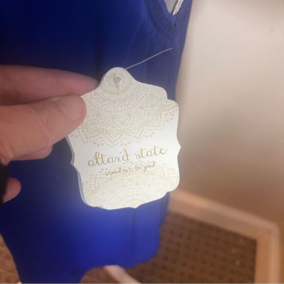 Altar’d State Royal Blue Spaghetti Strap Tank Top Sz Medium NWT - Picture 5 of 8